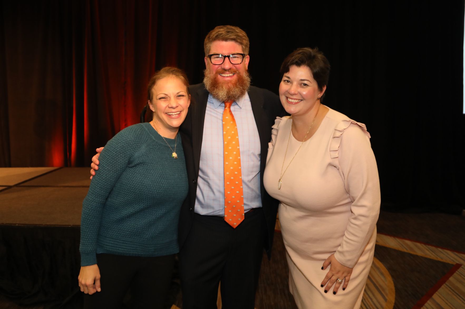Robyn and Joe Rosenberger, Jamie Sherman